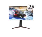 LG 27GP95RP-B, 27", UltraGear Nano IPS 1ms, AG, UHD 4K (3840x2160), 144Hz (up to 160 Hz), HDR 600, 1000:1, 400cd/m2, DCI-P3 98%, USB3.0 (1up/2down), 4K & VRR Up to 120Hz, AMD Free-sync, NVIDIA G-Sync, HDMI 2.1, DP, Height Adjustable, Pivot, Tilt,