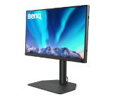 BenQ SW272U 27" IPS, 4K, 3840x2160, 400 cd/m2, Photographer Monitor, 100% sRGB, 99% Adobe RGB, 99% P, Hard.Calubrat., 1.07 billion colors, HDMI 2.0 x2, DP 1.4,USB-Type C x1(90W PDeivery), USB 3.1 Hub, 16 bit 3D LUT, HDR10/HLG, HAdj. 140mm, Tilt -5° - 20°