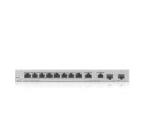 ZyXEL XGS1210-12 v2, 12-Port Gigabit webmanaged Switch with 8 port 1G + 2-Port 2.5G + 2-Port SFP+