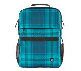 HP Campus XL Tartan plaid Backpack, up to 16.1"