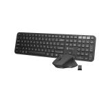 Natec Set 2 in 1 Keyboard Octopus + Mouse US Layout Wireless Bluetooth + 2.4 GHz USB