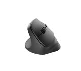 Natec Vertical Mouse Crake 2  BLUETOOTH 5.2 + 2.4GHZ BLACK 2400dpi, Left handed, black