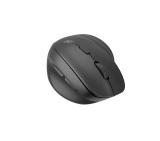 Natec Vertical Mouse Crake 2  BLUETOOTH 5.2 + 2.4GHZ BLACK 2400dpi, Left handed, black