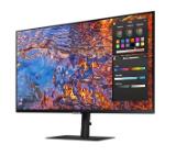 Samsung 32B800 32" IPS LED, 60 Hz, 5 ms GTG, 3840x2160, 300 cd/m2, Flicker Free, PBP, PIP, USB-C 90W, 3xUSB 3.0, Display Port 1.4, 2xHDMI 2.2, Black