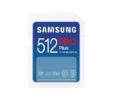 Samsung 512GB SD Card PRO Plus, UHS-I, Class10, Read 180MB/s - Write 130MB/s