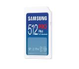 Samsung 512GB SD Card PRO Plus, UHS-I, Class10, Read 180MB/s - Write 130MB/s