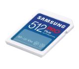 Samsung 512GB SD Card PRO Plus, UHS-I, Class10, Read 180MB/s - Write 130MB/s