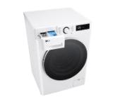 LG F4WR511S0W, Washing Machine, 11 kg, 1400 rpm, AI DD, TurboWash 360°, Steam, Door with tempered glass, Stainless steel fins (99% antibacterial*), Smart Diagnosis, Energy Efficiency A, Spin Efficiency A, White