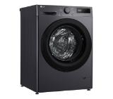 LG F4WR510SBM, Washing Machine, 10 kg, 1400 rpm, AI DD, Steam, Stainless steel fins (99% antibacterial*), Smart Diagnosis, Energy Efficiency A, Spin Efficiency A, Middle Black