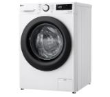 LG F4WR510SBW, Washing Machine, 10 kg, 1400 rpm, AI DD, Steam, Stainless steel fins (99% antibacterial*), Smart Diagnosis, Energy Efficiency A, Spin Efficiency A, White