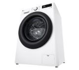 LG F4WR510SBW, Washing Machine, 10 kg, 1400 rpm, AI DD, Steam, Stainless steel fins (99% antibacterial*), Smart Diagnosis, Energy Efficiency A, Spin Efficiency A, White