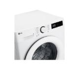LG F4WR509SWW, Washing Machine, 9 kg, 1400 rpm, AI DD, Steam, Stainless steel fins (99% antibacterial*), Smart Diagnosis, Energy Efficiency A, Spin Efficiency A, White