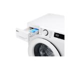 LG F4WR509SWW, Washing Machine, 9 kg, 1400 rpm, AI DD, Steam, Stainless steel fins (99% antibacterial*), Smart Diagnosis, Energy Efficiency A, Spin Efficiency A, White
