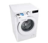 LG F4WR509SWW, Washing Machine, 9 kg, 1400 rpm, AI DD, Steam, Stainless steel fins (99% antibacterial*), Smart Diagnosis, Energy Efficiency A, Spin Efficiency A, White