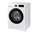 Samsung WW80CGC04DAELE, Washing Machine, 8 kg, 1400 rpm,  Digital inverter motor, Energy Efficiency A, Spin Efficiency B, Eco Bubble, Bubble Soak, Hygiene Steam, WiFi , Smart Things, AI Energy mode, White, Black door