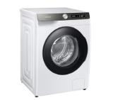 Samsung WW80T534DATAS7, Washing Machine, 8 kg, 1400 rpm,  Digital inverter motor, Energy Efficiency A, Spin Efficiency B, AI Control, Auto dispense, Eco Bubble, Bubble Soak, Hygiene Steam, WiFi , Smart Things, AI Energy mode, White, Black door