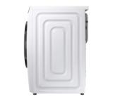 Samsung WW80T534DATAS7, Washing Machine, 8 kg, 1400 rpm,  Digital inverter motor, Energy Efficiency A, Spin Efficiency B, AI Control, Auto dispense, Eco Bubble, Bubble Soak, Hygiene Steam, WiFi , Smart Things, AI Energy mode, White, Black door