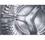 Samsung WW80T534DATAS7, Washing Machine, 8 kg, 1400 rpm,  Digital inverter motor, Energy Efficiency A, Spin Efficiency B, AI Control, Auto dispense, Eco Bubble, Bubble Soak, Hygiene Steam, WiFi , Smart Things, AI Energy mode, White, Black door