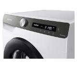 Samsung WW80T534DATAS7, Washing Machine, 8 kg, 1400 rpm,  Digital inverter motor, Energy Efficiency A, Spin Efficiency B, AI Control, Auto dispense, Eco Bubble, Bubble Soak, Hygiene Steam, WiFi , Smart Things, AI Energy mode, White, Black door