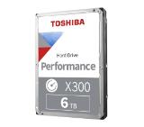 Toshiba X300 6TB ( 3.5", 256MB, 7200 RPM, SATA 6Gb/s )