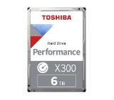 Toshiba X300 6TB ( 3.5", 256MB, 7200 RPM, SATA 6Gb/s )