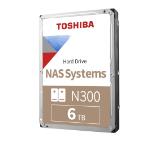 Toshiba N300 6TB ( 3.5", 256MB, 7200 RPM, SATA 6Gb/s )