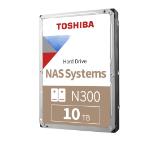 Toshiba N300 10TB ( 3.5", 256MB, 7200 RPM, SATA 6Gb/s )