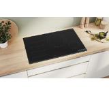 Bosch PXE831HC1E, SER6, Induction hob, 80 cm, FlexInduction, DirectSelect, PerfectFry Plus, HC, Black