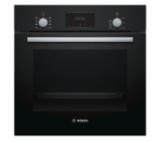 Bosch HBF153BB0, SER2, 3D HotAir, EcoClean Direct, 66 l, LED display with sinking buttons, Energy efficiency A, Black