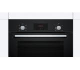 Bosch HBF153BB0, SER2, 3D HotAir, EcoClean Direct, 66 l, LED display with sinking buttons, Energy efficiency A, Black