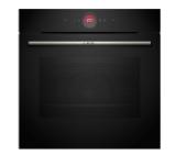 Bosch HBG7341B1, SER8, Built-in oven 60 x 60 cm, 71 l, TFT touch display, Digital control ring, Hotair Gentle, Air Fry function, A+, Eco Clean Direct, Oven Assistant, Home Connect, Black