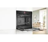 Bosch HBG7341B1, SER8, Built-in oven 60 x 60 cm, 71 l, TFT touch display, Digital control ring, Hotair Gentle, Air Fry function, A+, Eco Clean Direct, Oven Assistant, Home Connect, Black