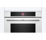 Bosch HBG7341W1, SER8, Built-in oven 60 x 60 cm, 71 l, TFT touch display, Digital control ring, Hotair Gentle, Air Fry function, A+, Eco Clean Direct, Oven Assistant, Home Connect, White