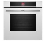 Bosch HBG7741W1, SER8, Built-in oven 60 x 60 cm, 71 l, TFT touch display, Digital control ring, Hotair Gentle, Air Fry function, A+, Pyrolytic+Hydrolytic, Oven Assistant, Home Connect, White