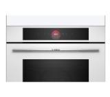 Bosch HBG7741W1, SER8, Built-in oven 60 x 60 cm, 71 l, TFT touch display, Digital control ring, Hotair Gentle, Air Fry function, A+, Pyrolytic+Hydrolytic, Oven Assistant, Home Connect, White
