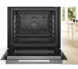 Bosch HBG7741W1, SER8, Built-in oven 60 x 60 cm, 71 l, TFT touch display, Digital control ring, Hotair Gentle, Air Fry function, A+, Pyrolytic+Hydrolytic, Oven Assistant, Home Connect, White