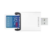 Samsung 512GB SD PRO Plus + USB Reader, Class10, Read 180MB/s - Write 130MB/s