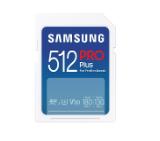 Samsung 512GB SD PRO Plus + USB Reader, Class10, Read 180MB/s - Write 130MB/s