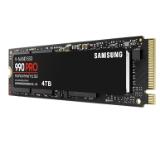 Samsung SSD 990 PRO 4TB PCIe 4.0 NVMe 2.0 M.2 V-NAND 3-bit MLC, 256-bit Encryption, Read 7450 MB/s Write 6900 MB/s