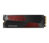 Samsung SSD 990 PRO 4TB Heatsink PCIe 4.0 NVMe 2.0 M.2 V-NAND 3-bit MLC, 256-bit Encryption, Read 7450 MB/s Write 6900 MB/s