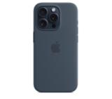 Apple iPhone 15 Pro Silicone Case with MagSafe - Storm Blue