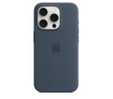 Apple iPhone 15 Pro Silicone Case with MagSafe - Storm Blue