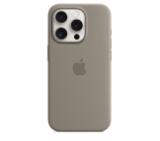 Apple iPhone 15 Pro Silicone Case with MagSafe - Clay