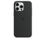 Apple iPhone 15 Pro Max Silicone Case with MagSafe - Black