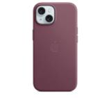 Apple iPhone 15 FineWoven Case with MagSafe - Mulberry