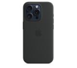 Apple iPhone 15 Pro Silicone Case with MagSafe - Black