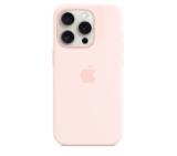 Apple iPhone 15 Pro Silicone Case with MagSafe - Light Pink