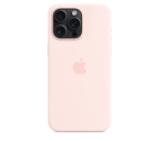 Apple iPhone 15 Pro Max Silicone Case with MagSafe - Light Pink