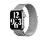 Apple 45mm Silver Milanese Loop