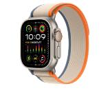 Apple 49mm Orange/Beige Trail Loop - S/M